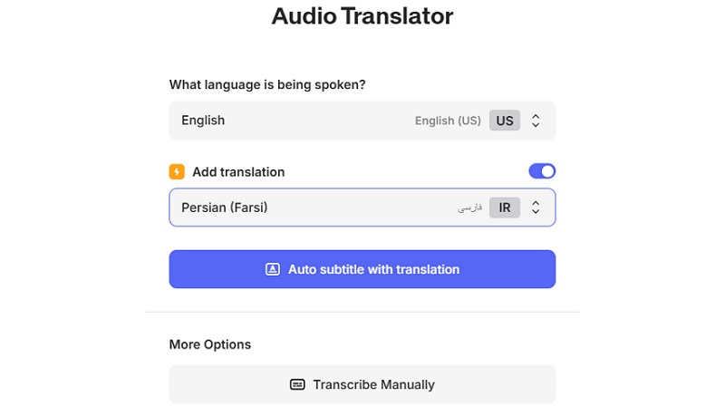 VEED AI Song Translator