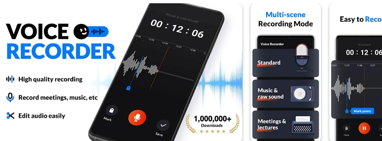 use voice memo recorder android