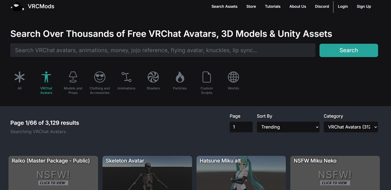 futa vr chats avatars online vrcmods