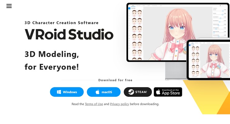 make vtuber avatar 3d vroid studio
