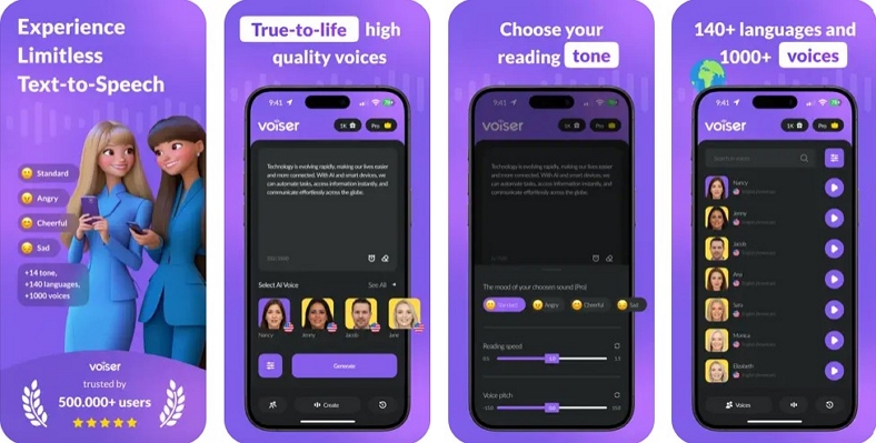 get ai voice app iphone android