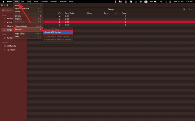 convert to mp3 macbook music app