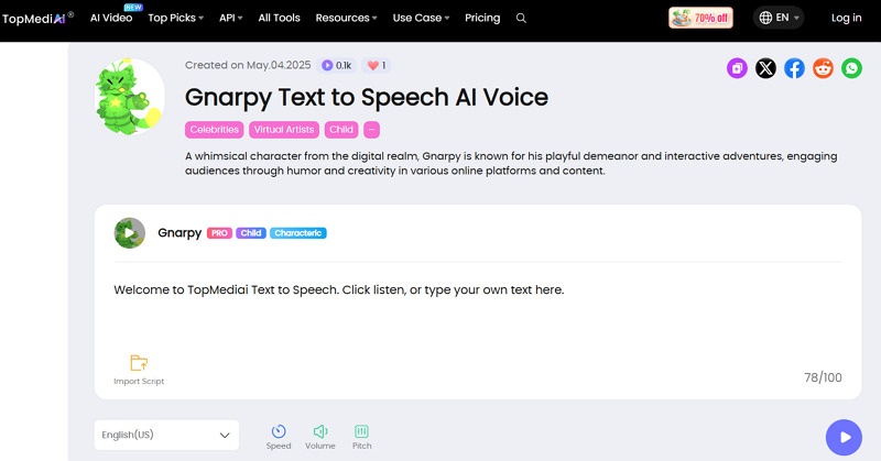 jammable Gnarpy AI Voice Free