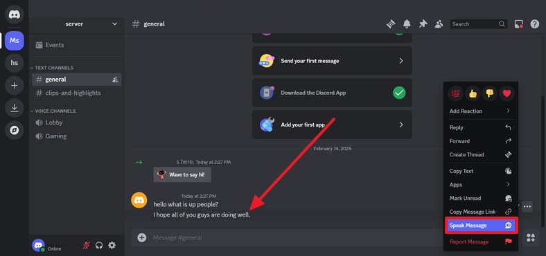 speak funny voice text to speech discord