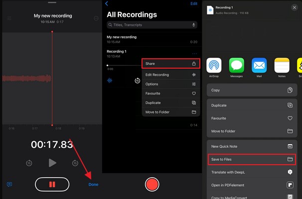 convert voice memo to mp3 mobile