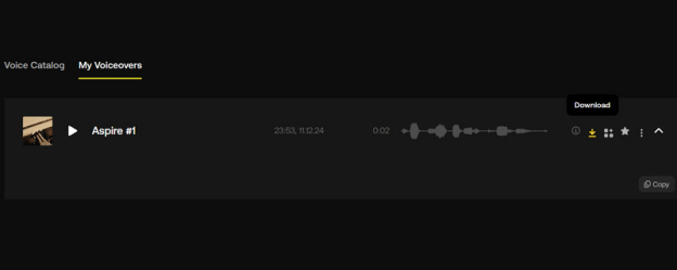 Artlist Voiceover Download