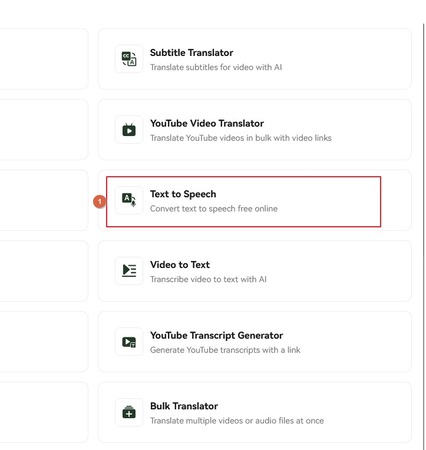 click text to speech