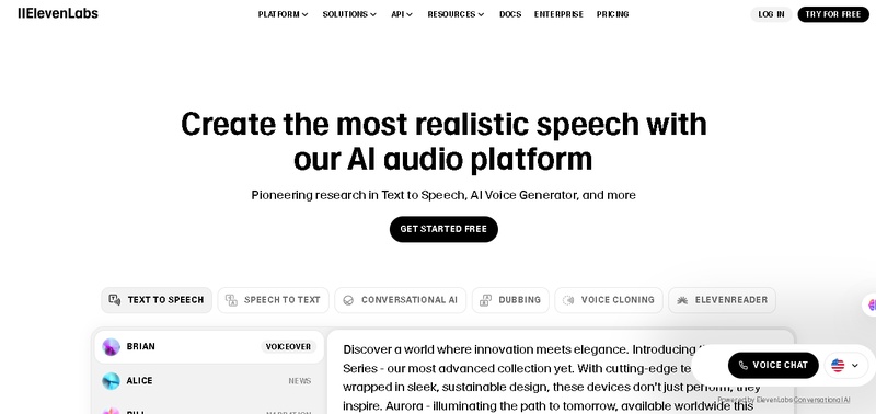 alternatives to elevenlabs