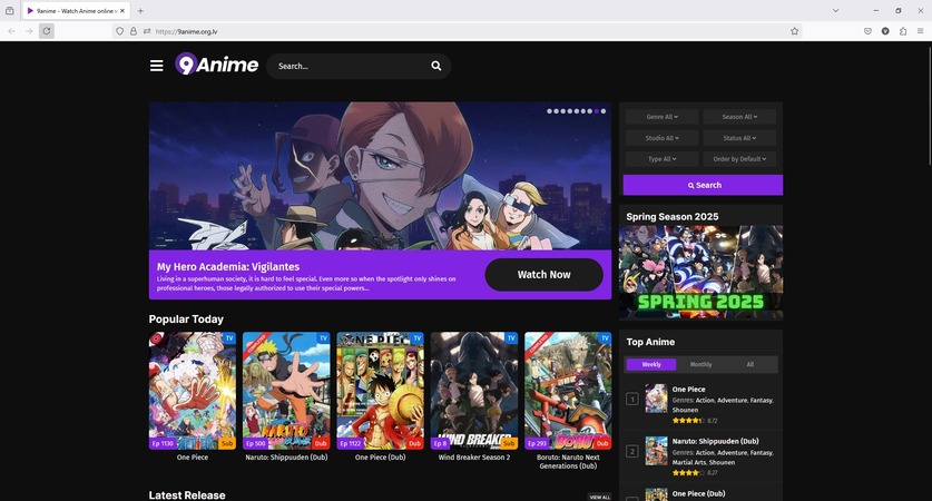 9anime is a good kisscartoon alternative