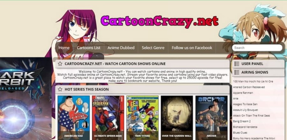 cartooncrazy could be an obsolete alternative to kisscartoon