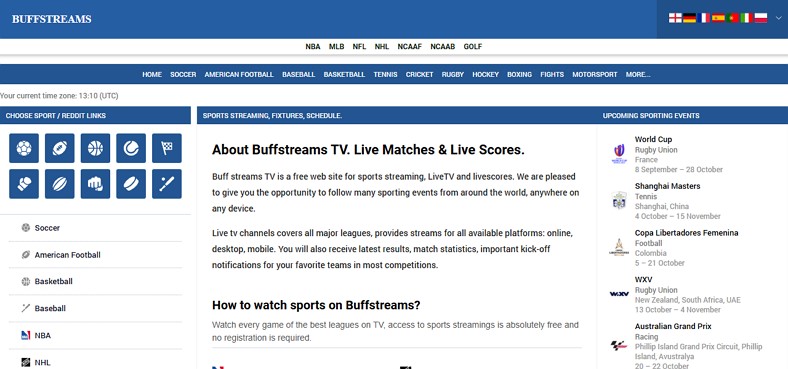 crackstream alternatives reddit buffstreams