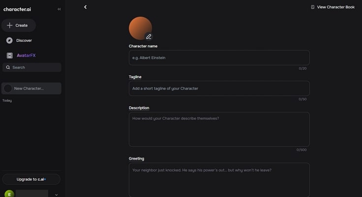 chat and write story with ai