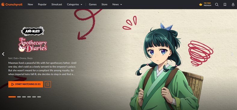 stream on crunchyroll alternative