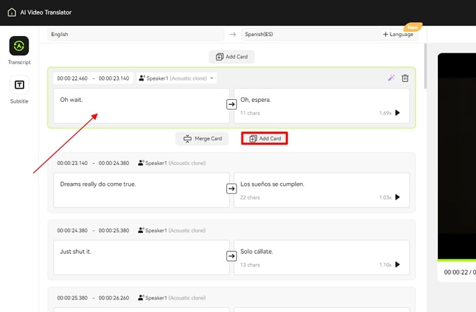 edit merge or add captions blipcut