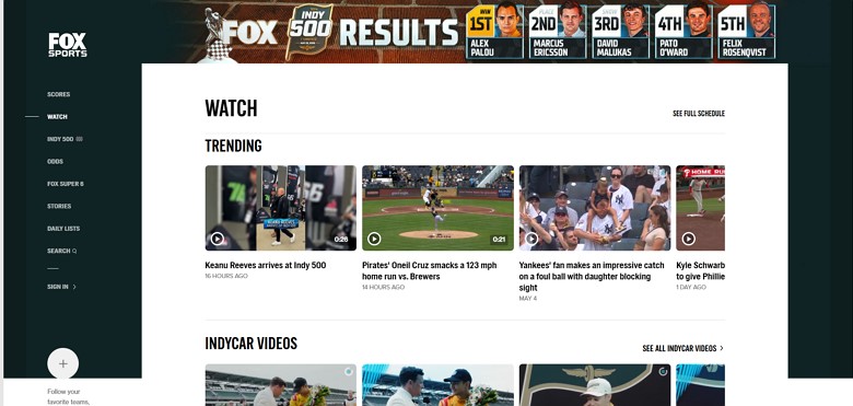 best alternative to crackstreams fox sports
