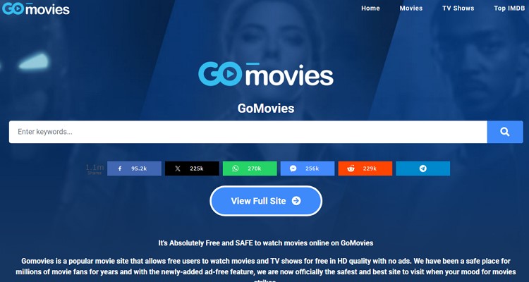 search favorite movie on gomovies