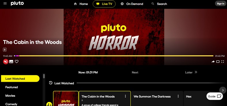 choose myflixer alternative pluto tv