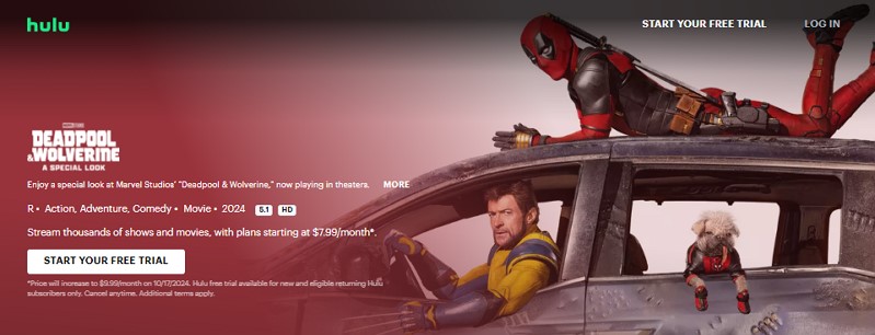 create hulu profile and watch movies