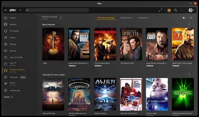 download and watch movies on plex
