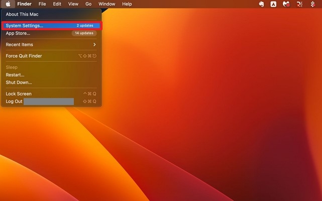 mac system settings to transcribe audio