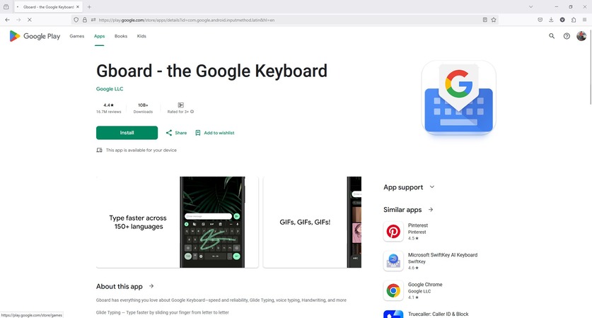 use gboard as a text to speech Android app