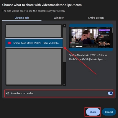 share audio using ai voice recorder