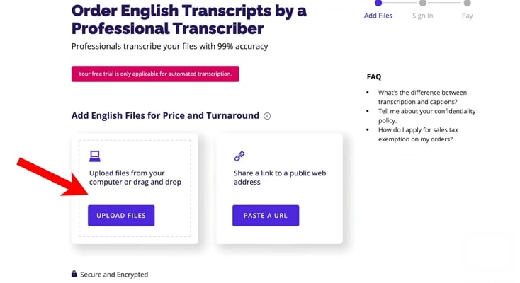 upload your file rev