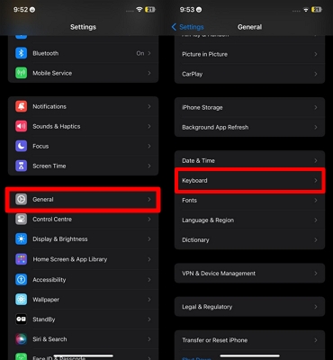 choose keyboard for voice to text iphone