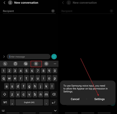 access android voice settings