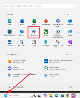 open windows settings turn off google voice