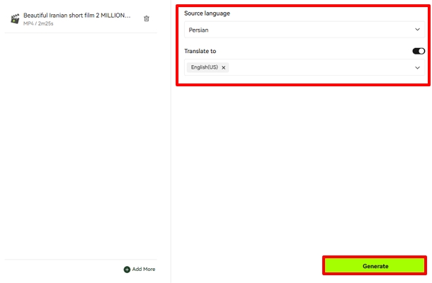 generate translation with farsi transcription chatgpt