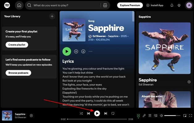 start podcast on spotify