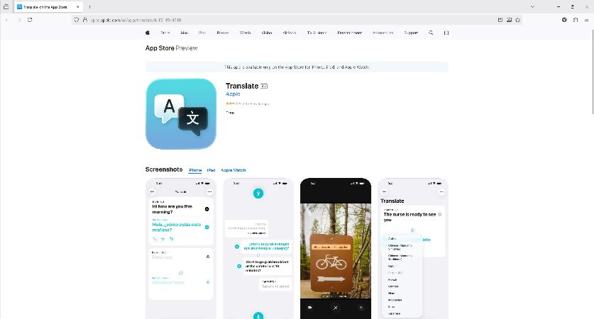 use apple translate to let ai voice translator translate on apple devices