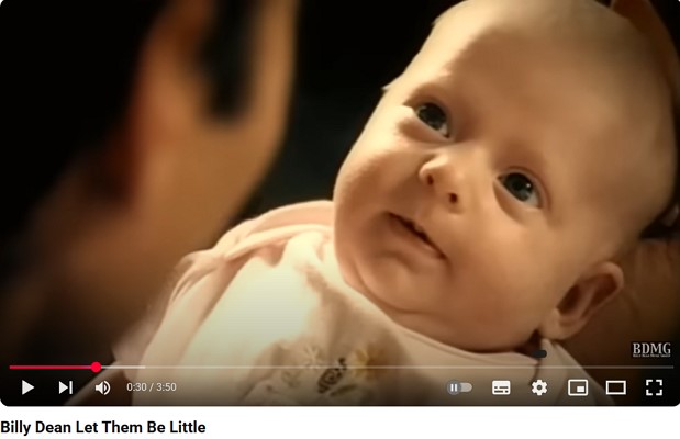 billy dean let them be little song