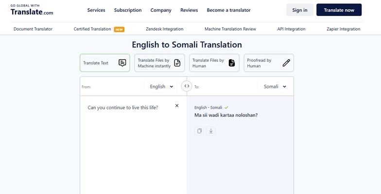 english to somali online tool conversion