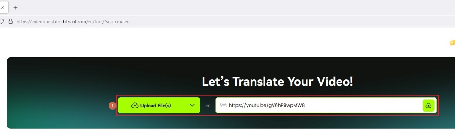 paste video link for english to hebrew translation with sound