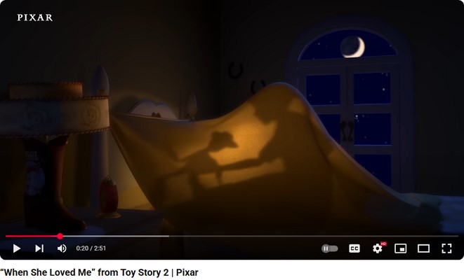 kids growing up fast pixar song