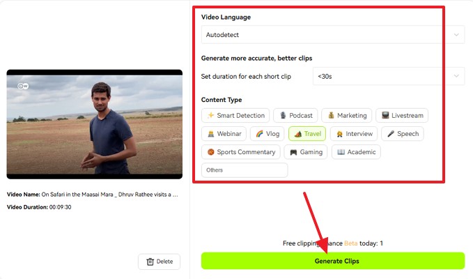 post long video using blipcut