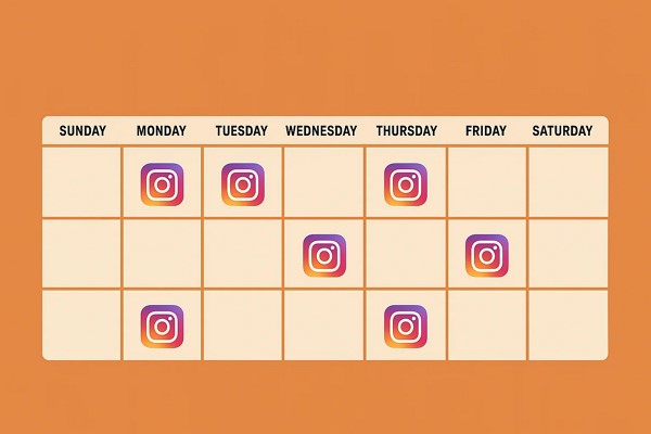 publishing schedule for instagram