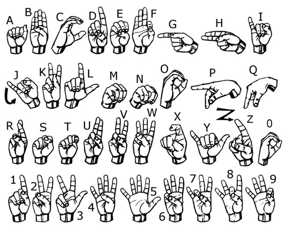 american sign language