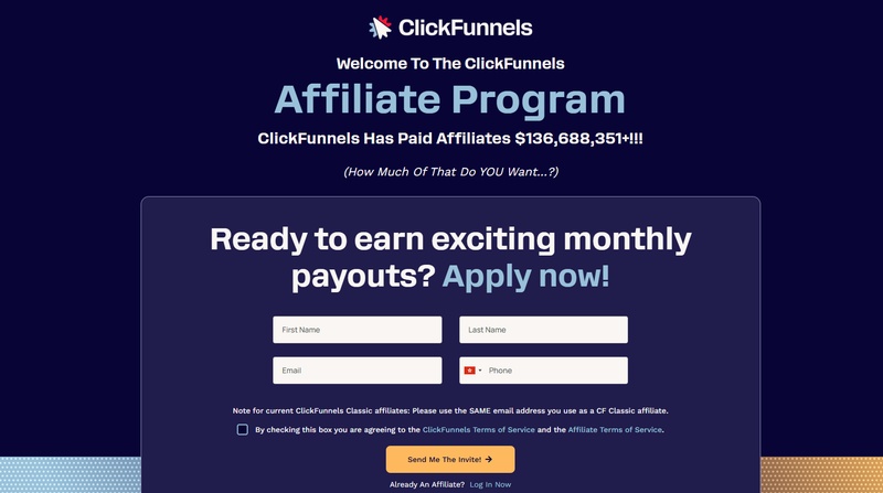 ClickFunnels Affiliate Programs