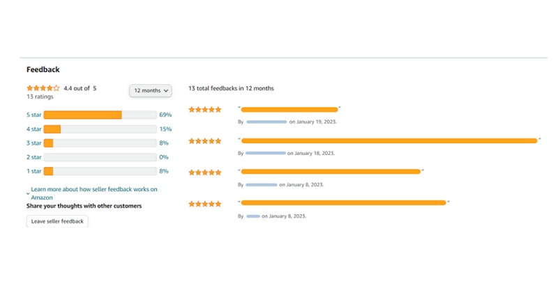 Customer Feedback