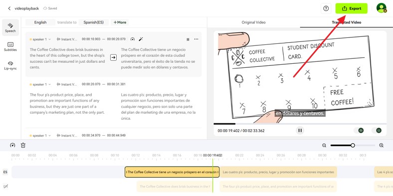 download marketing video from blipcut