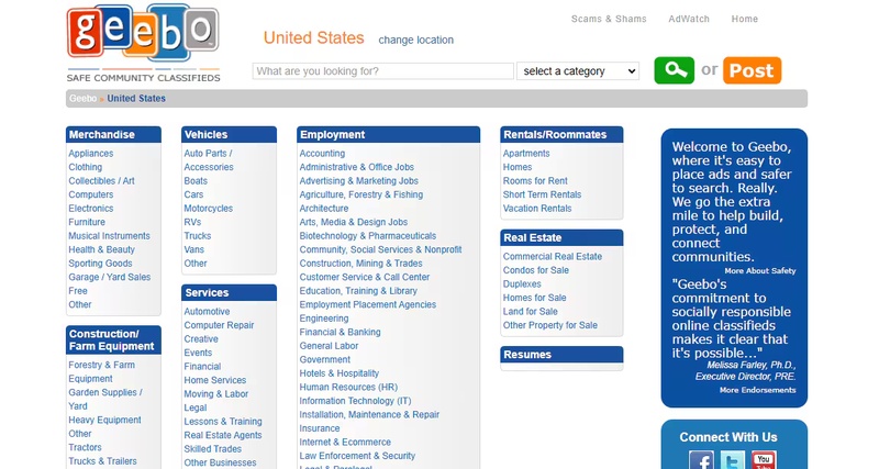 free advertisement posting sites