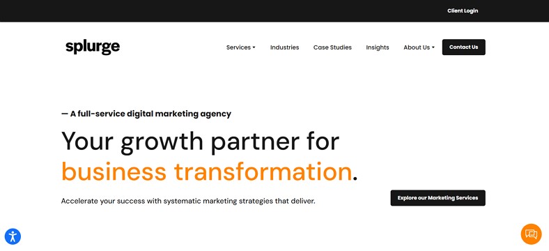 affordable digital marketing agency splurge