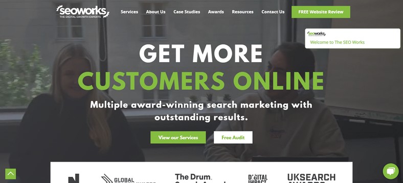 use the seo works marketing agency