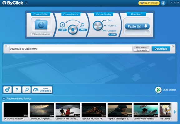 byclick downloader high quality downloads