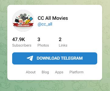 Cinema Company movie channels on telegram