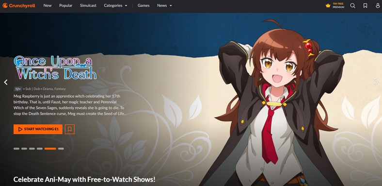 watch anime on crunchyroll