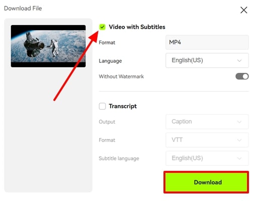 save russian video with english subtitles